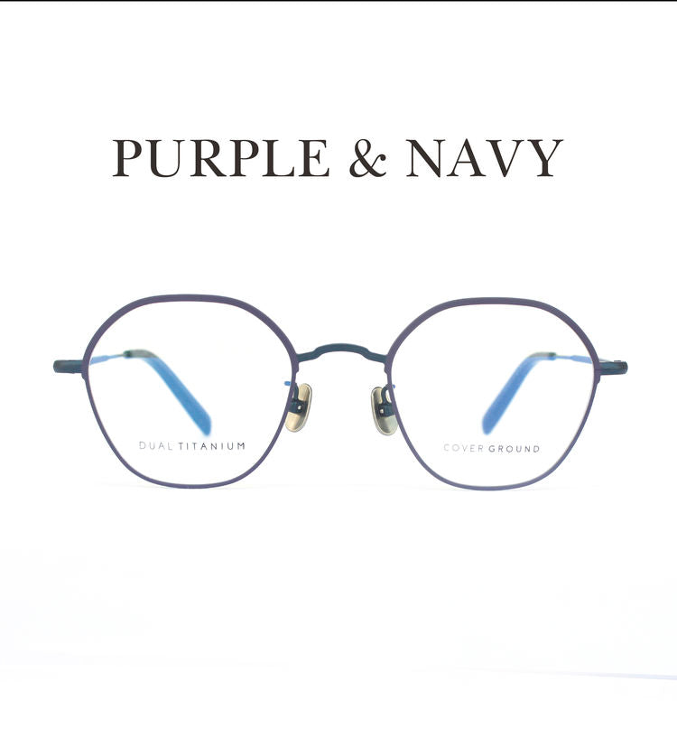 COVER GROUND - TOURS / PURPLE & NAVY