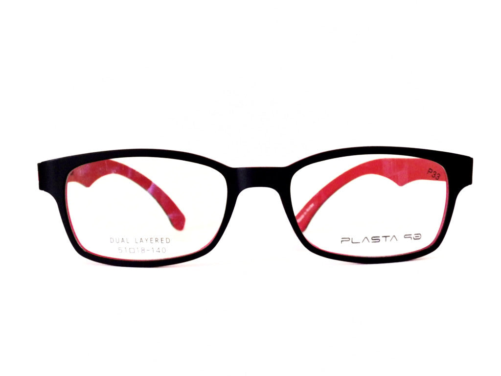 Plasta P33 Black/Red